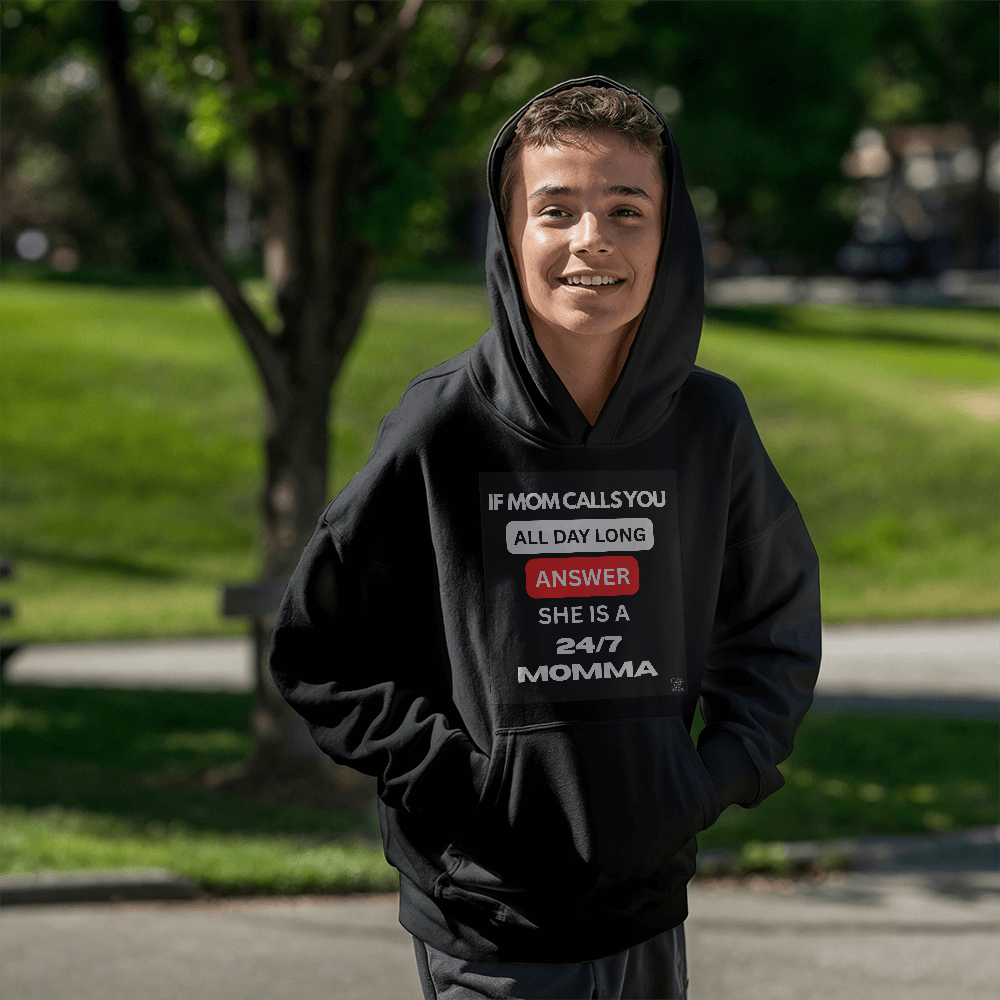"IF MOM" Hoodies by GTArtland