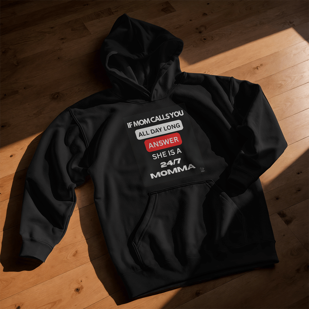 "IF MOM" Hoodies by GTArtland