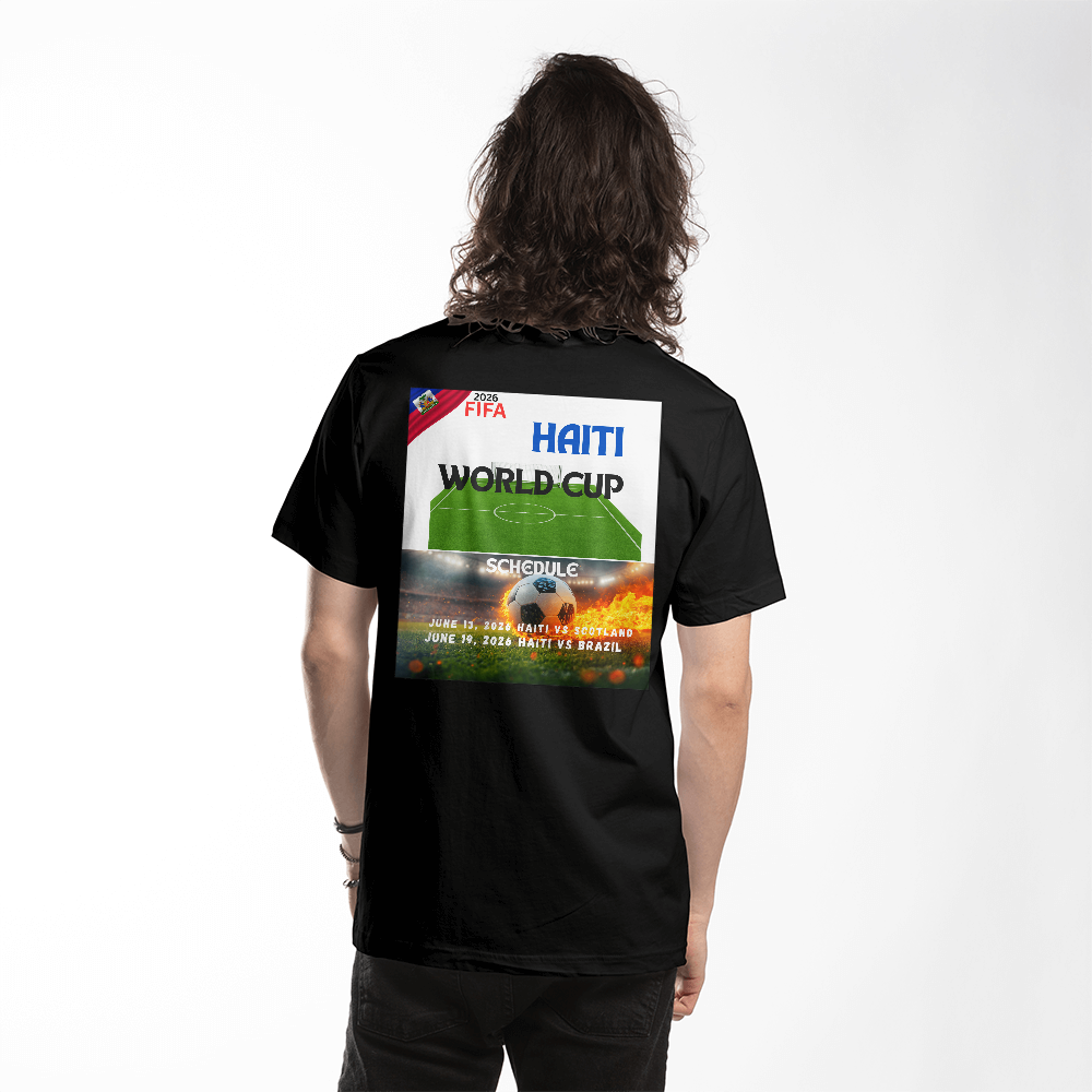 Haitian World Cup 2026 T-Shirts by GTArtland