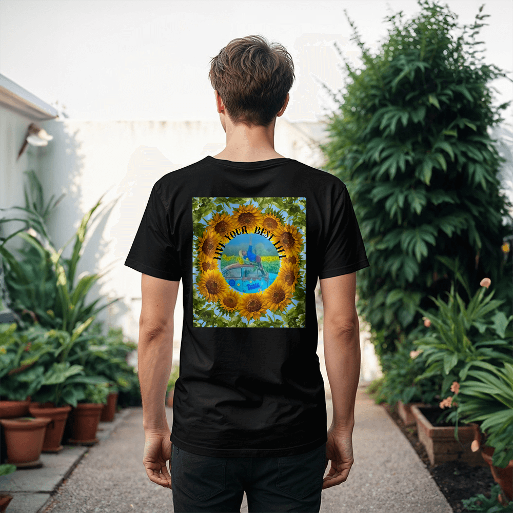 Adult "Live Your Best Life" T-Shirt by GTArtland
