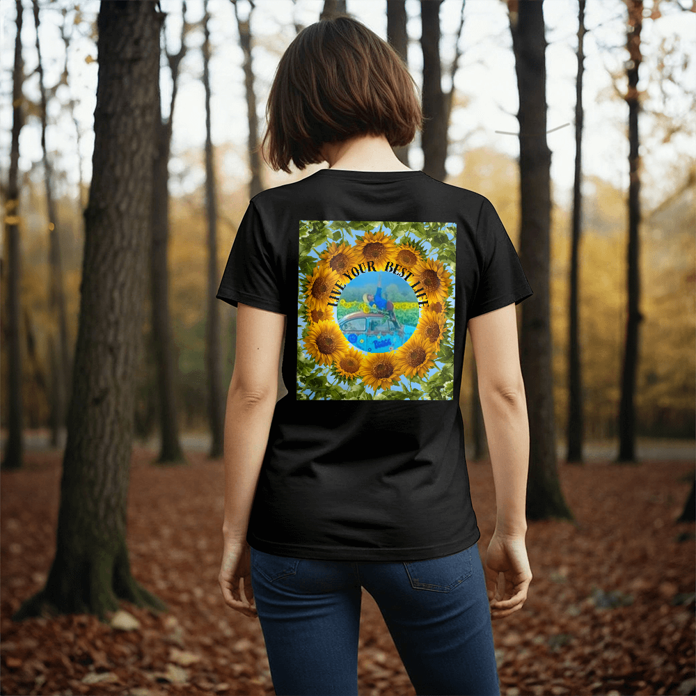 Adult "Live Your Best Life" T-Shirt by GTArtland