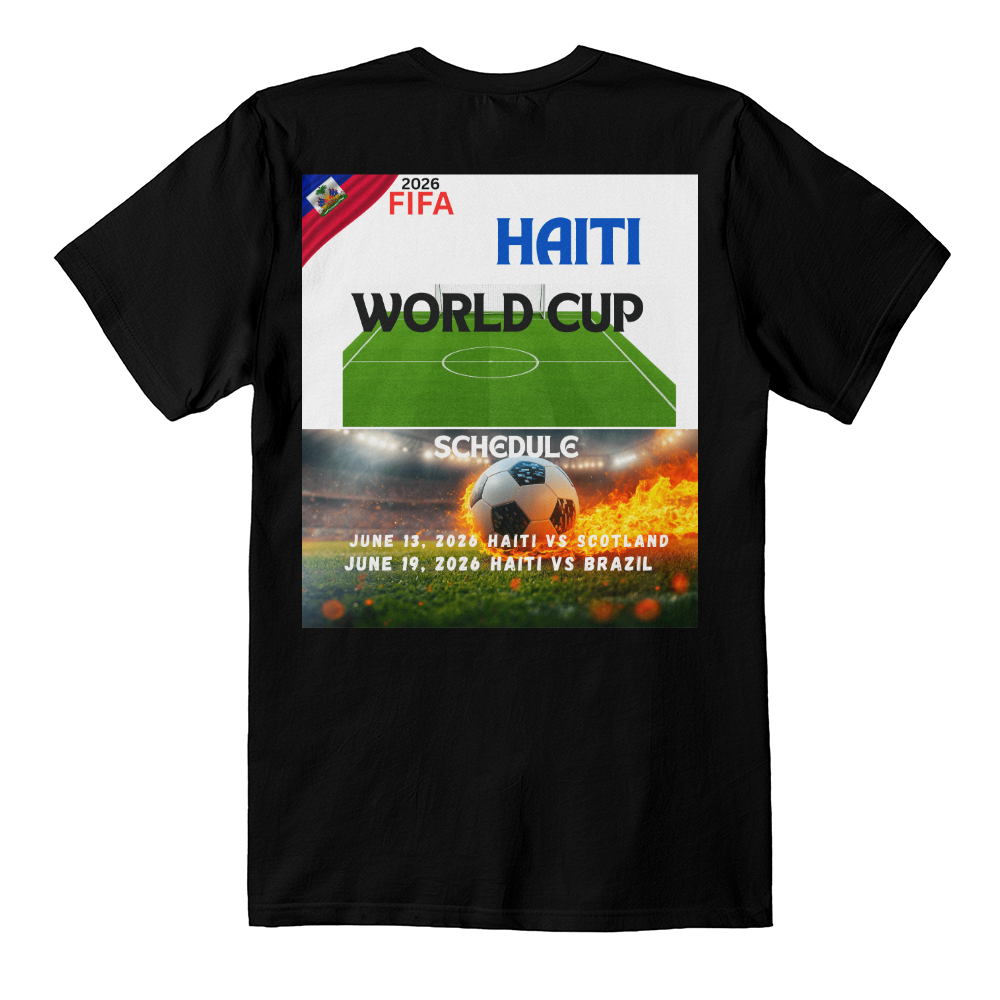 Haitian World Cup 2026 T-Shirts by GTArtland