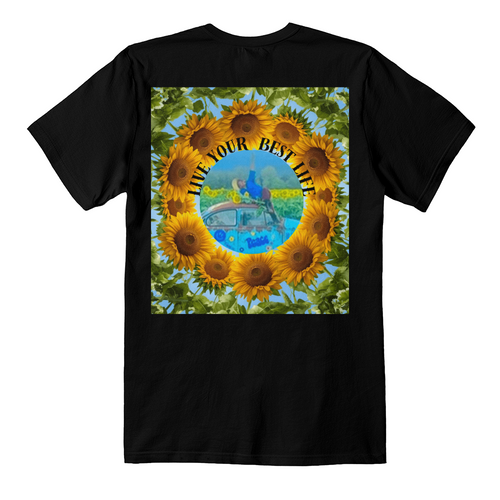 Adult "Live Your Best Life" T-Shirt by GTArtland