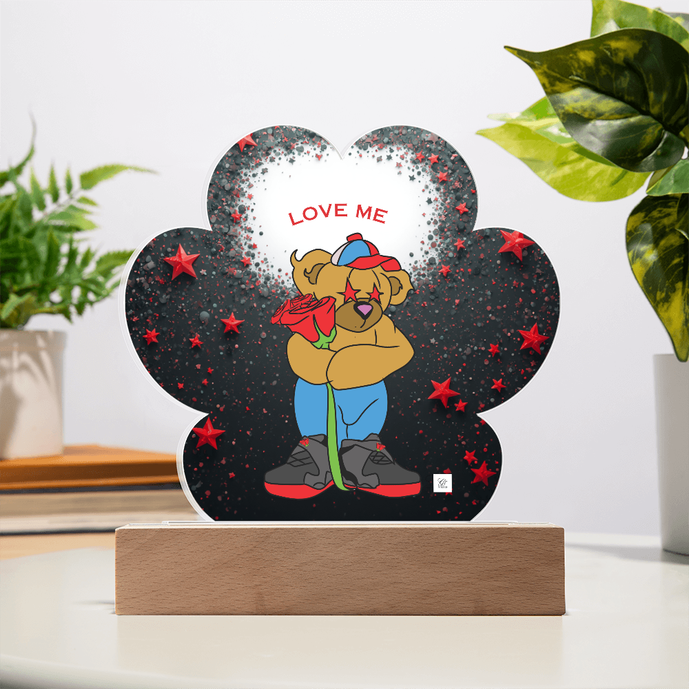 STARRY BEAR Acrylic Plaque by GTArtland