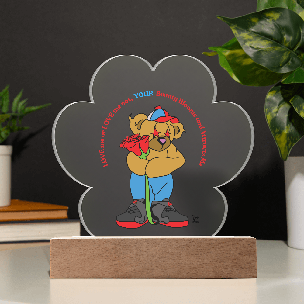 Starry Bear Acrylic Plaque by GTArtland