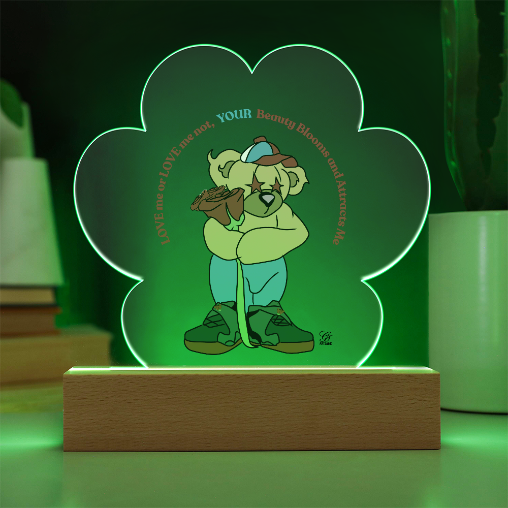 Starry Bear Acrylic Plaque by GTArtland