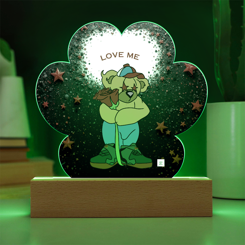 STARRY BEAR Acrylic Plaque by GTArtland