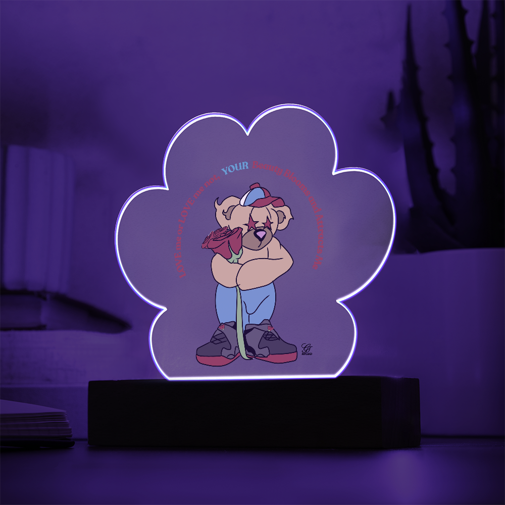 Starry Bear Acrylic Plaque by GTArtland