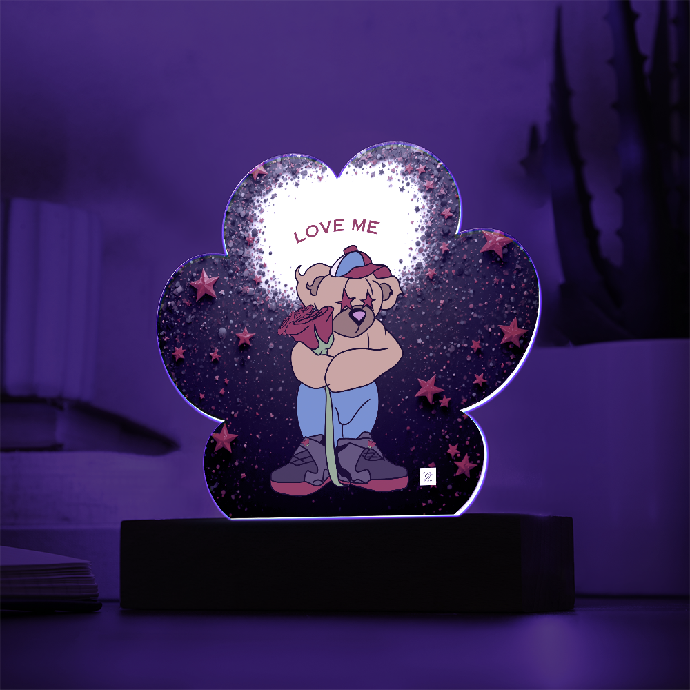 STARRY BEAR Acrylic Plaque by GTArtland