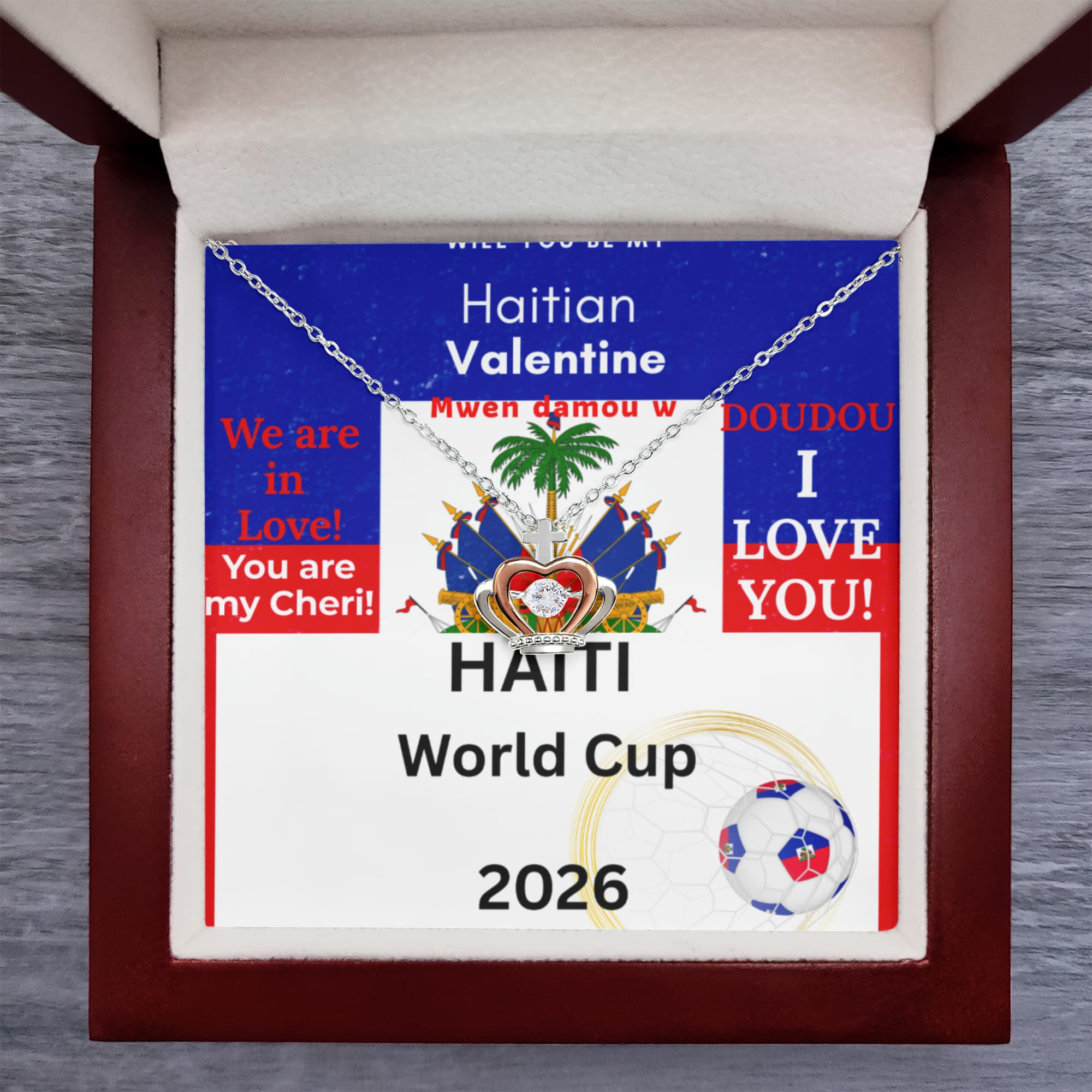 My Haitian Queen Necklace